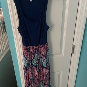 Target maxi dress size med